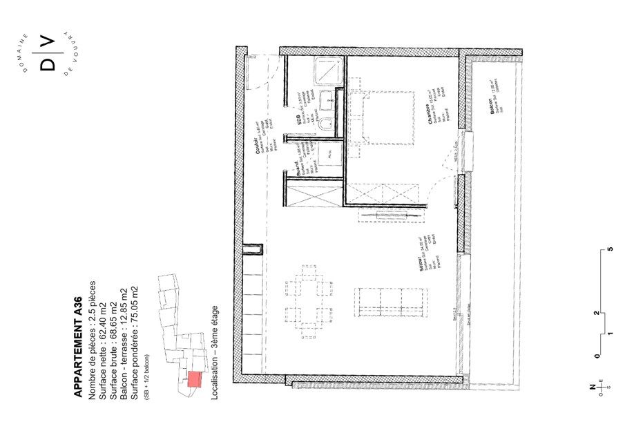 Nouvelle promotion Domaine de Vouvry - Appartement neuf de 2.5 pièces lot A36 à vendre - Bild 8