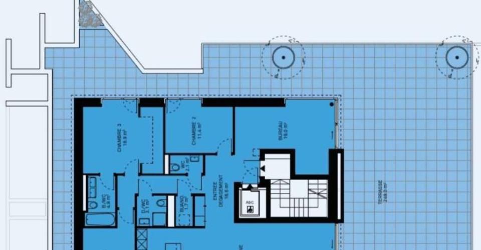 Magnifique attique neuf de 5.5 pièces – Rooftop exclusif à 360° - Appartement 5.5 pièces - image - 12