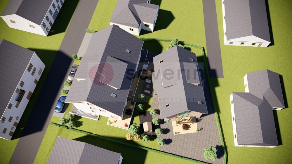 NEUBAU UNWEIT VON RAFZ-FAMILIENHEIM AUF 210M2, 7.5 ZI DEFH INKL. TGPP - DRAUFSICHT