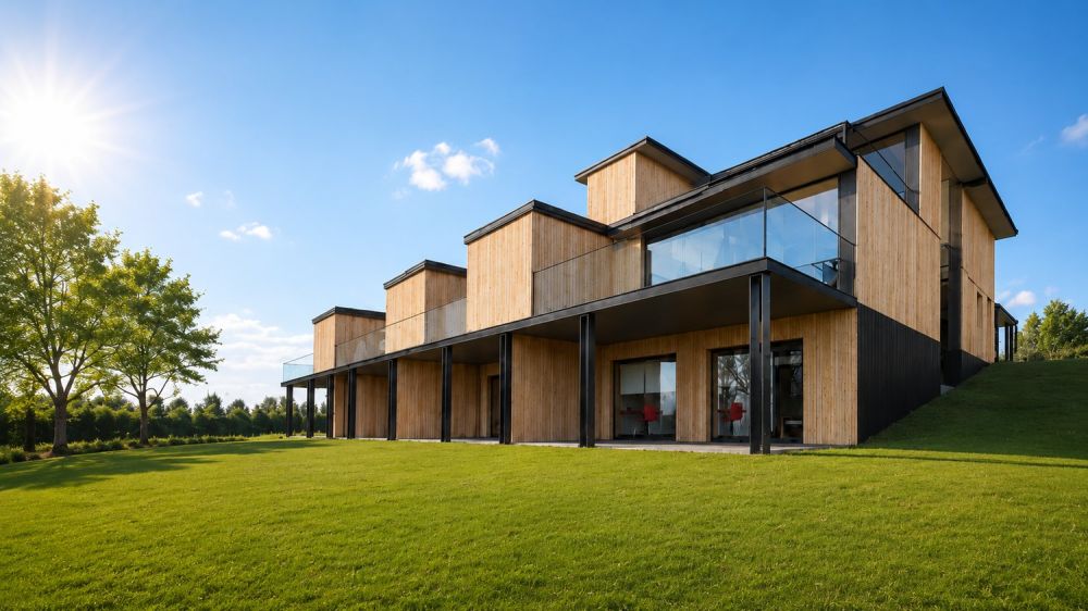 Projet de villa jumelée de 5,5 pièces avec trois terrasses et vue panoramique sur le lac -  Bild 1