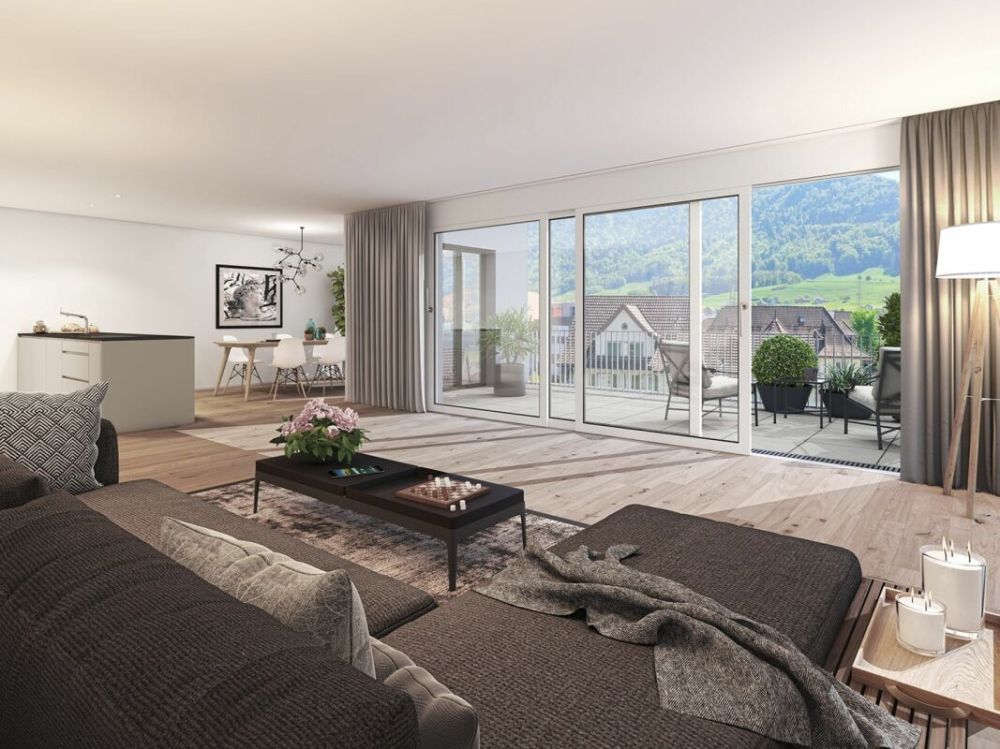 Neubauprojekt «Zentrum» / Zentral leben. Ruhig wohnen. -  Bild 1