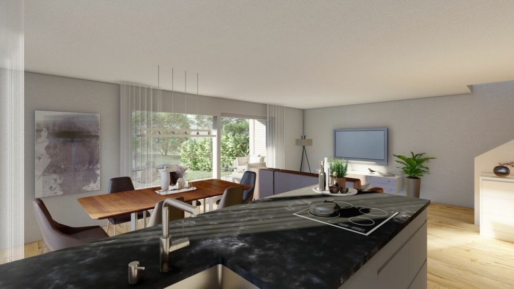 Doppeleinfamilienhaus mit Sicht in die Weinberge - Bild 2