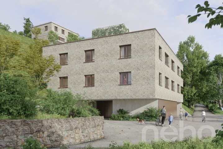 Appartement de 4,5 pièces, avec loggia protégée face à la forêt -  Bild 1