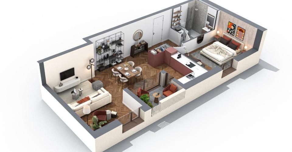 Nouvelle promotion avec emplacement de choix - Appartement 2.5 pièces - image - 6