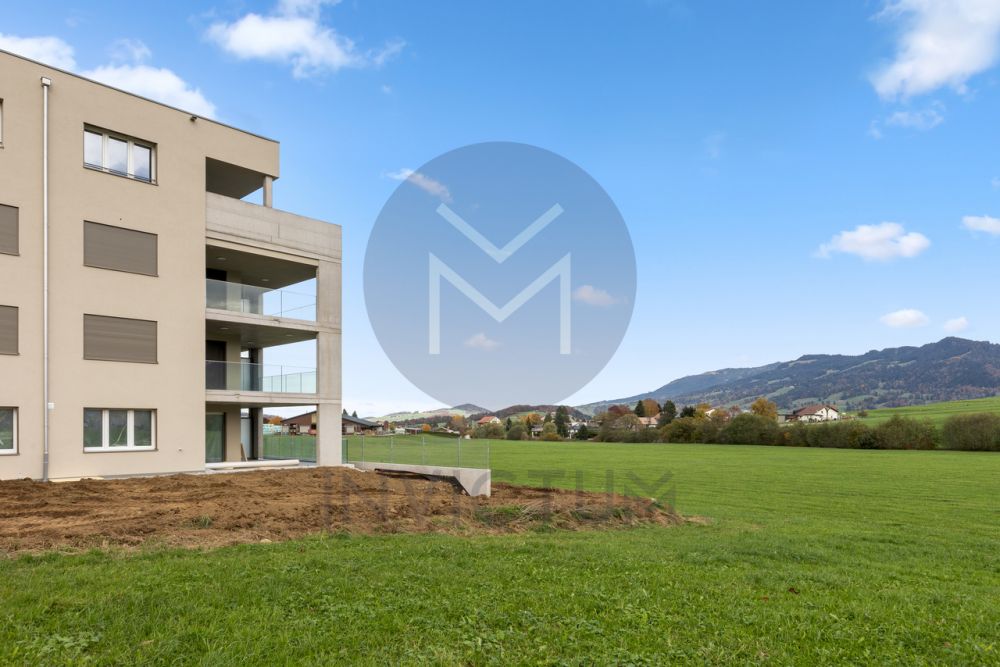 Attique d'exception à 5' de Bulle - Terrasse 67 m² & vue panoramique - Vue extérieure du bâtiment