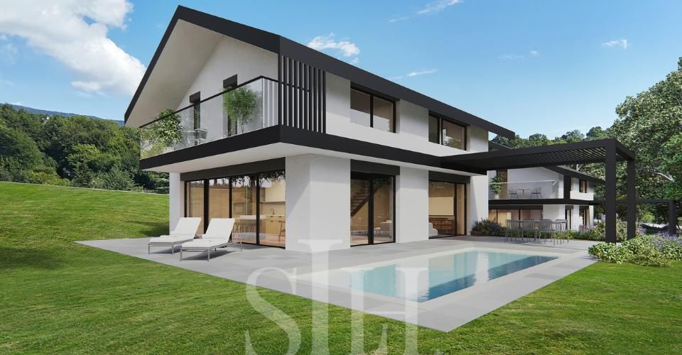 2 Villas contemporaine vue panoramique. - Maison jumelée 5.5 pièces - image - 1