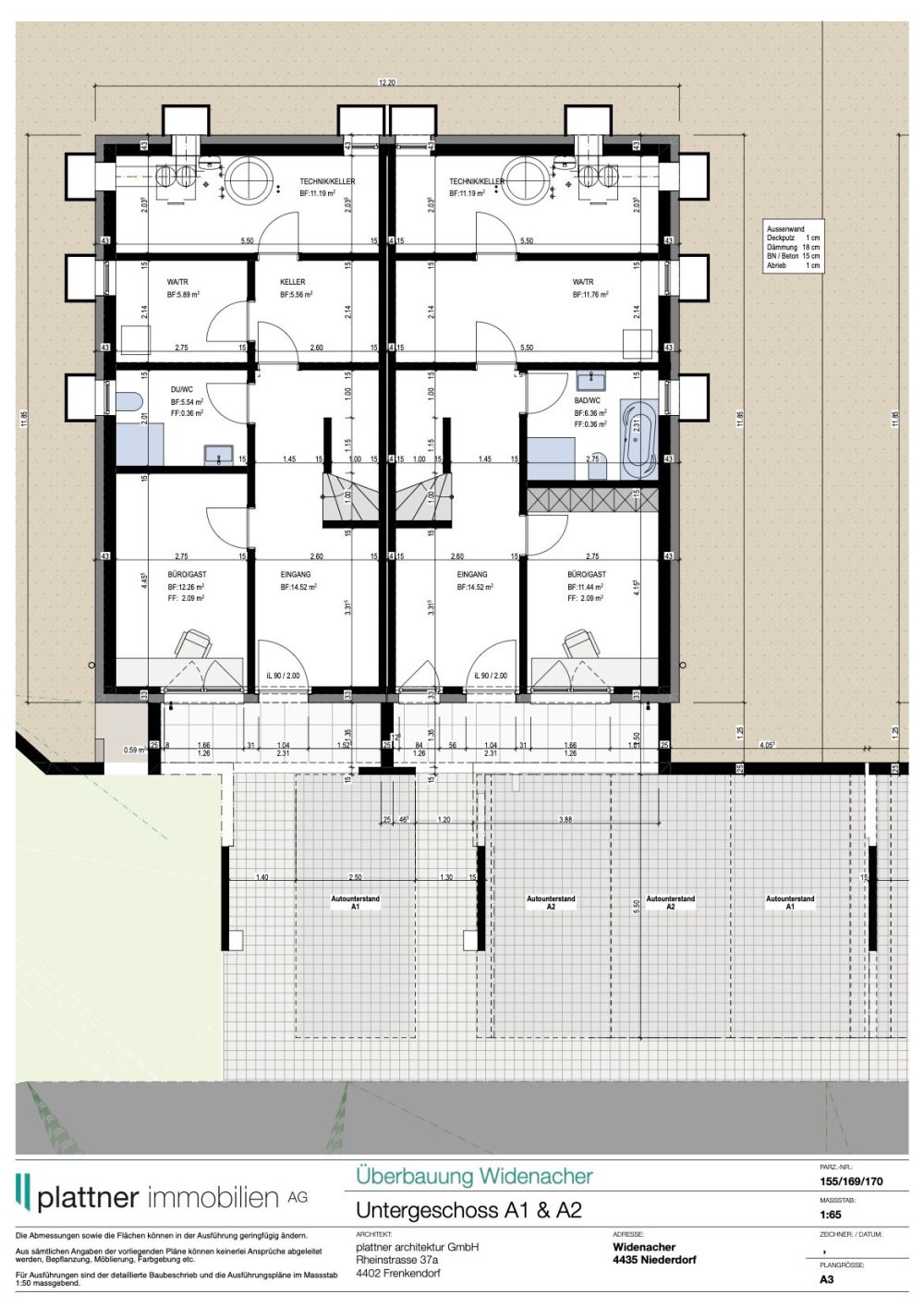 5.5-Zimmer-Doppeleinfamilienhaus Haus A2 Niederdorf -  Bild 8