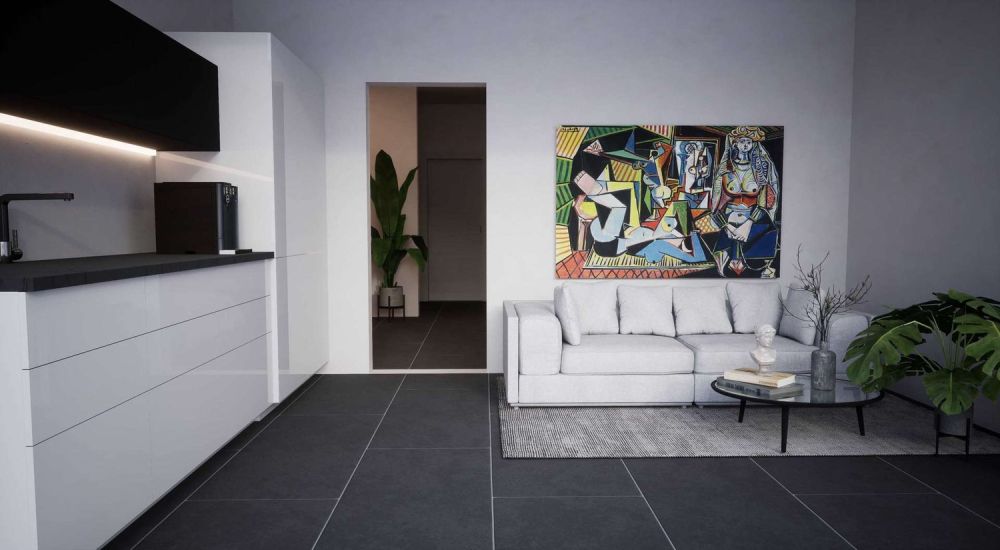 Neue 2 Zi.-Seniorenwohnung in Thun zu verkaufen, Nr.22 im Gartengeschoss - Es entstehen verschiedene Wohnungstypen