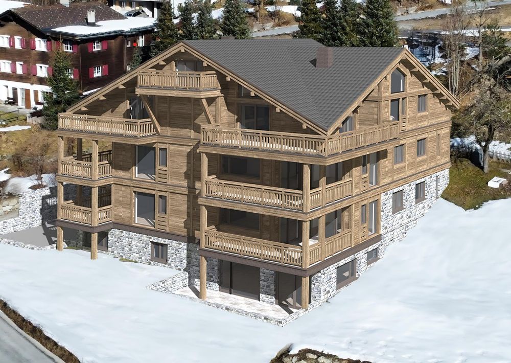 Neubau - HUS GANSCHIERSCH - Klosters-Serneus -  Bild 1