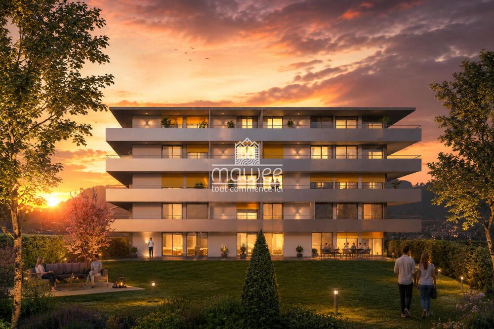 Appartement neuf de 2,5 pièces avec grand balcon à Grône -  Bild 1