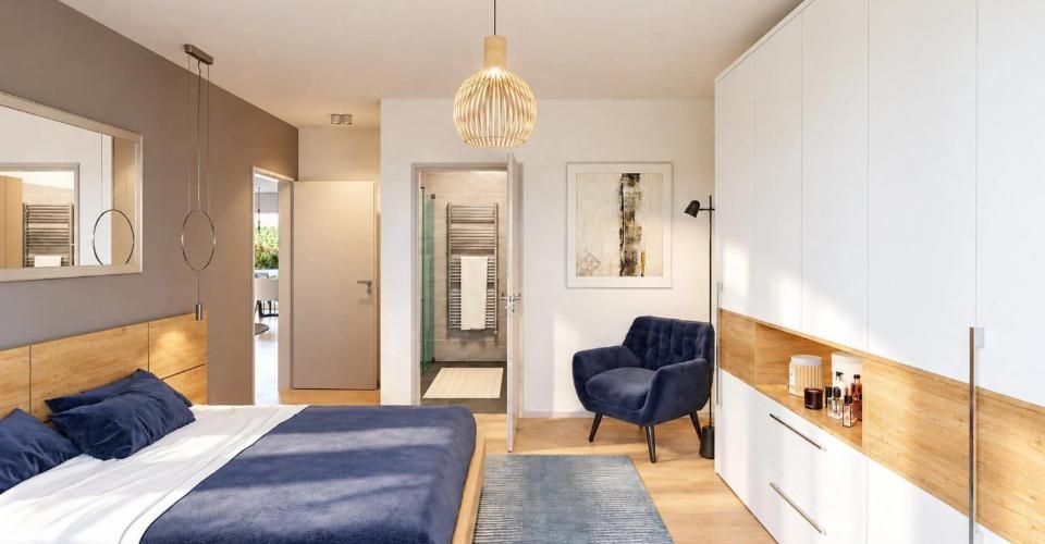 À Vendre Appartement 5 pièces au 1er étage à Veyrier Loggia de 35 m² - Appartement 5 pièces - image - 4