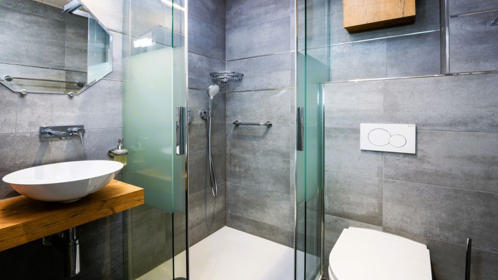 Appartement neuf de 2.5 pièces au coeur d'Oron-la-Ville - Précédente réalisation - Salle de bain - non contractuel