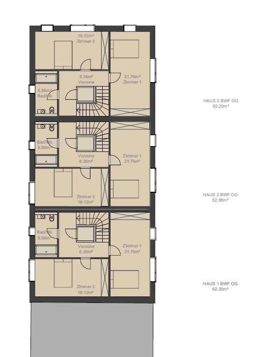 Haus 2 - Reiheneinfamilienhaus mit Lift -  Bild 6