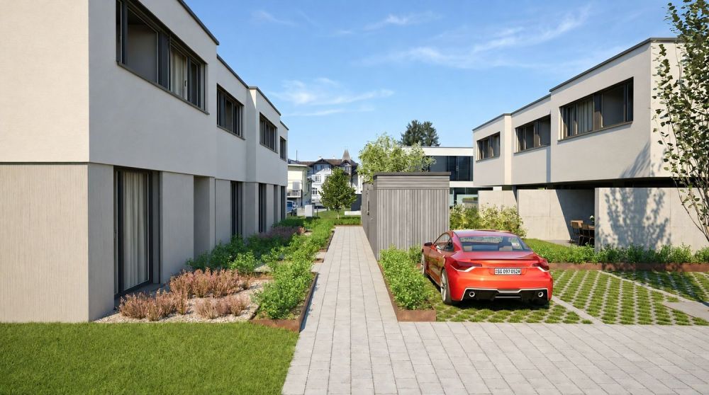 Neubauprojekt «Aurea Quartier» – 5.5-Zimmer-Reihenhaus mit eigenem Garten an ruhiger Lage in Au -  Bild 6