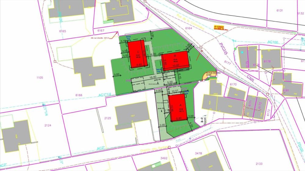 Villas les Ruches, Fully - Villa C - Parcelle