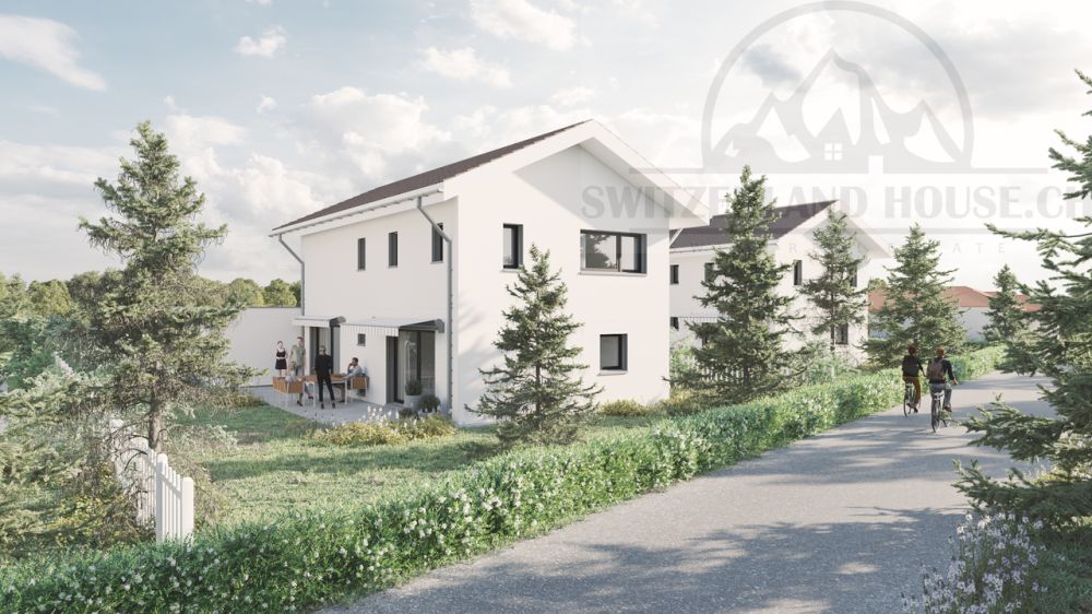 Magnifique villa individuelle neuve de 5.5 pcs avec grand jardin à Lovens -  Bild 5