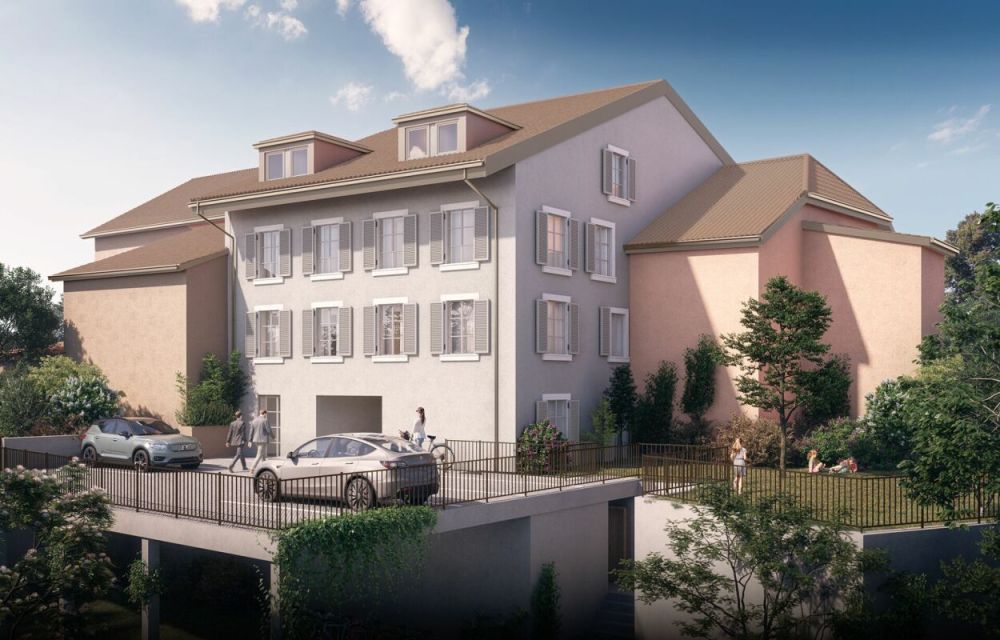 La Sarraz, appartement neuf 2.5 pièces, 75 m2 au rez avec jardin - Bild 6