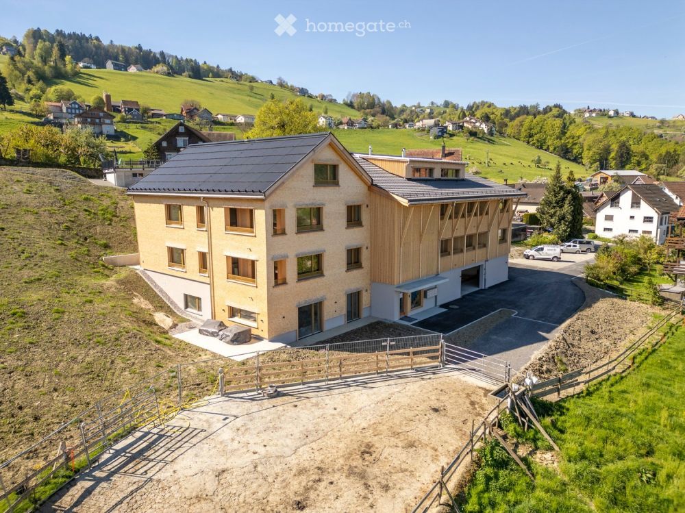 Vollholz 5.5 Zimmer Maisonettewohnung, Neubau in ruhiger Lage – Lutzenberg AR -  Bild 4