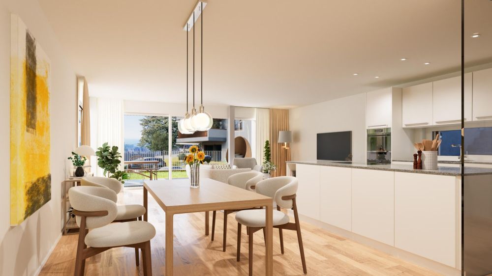 Wohnen in den wunderschönen Neubau-Terrassenwohnungen mit Alpensicht - Bild 1