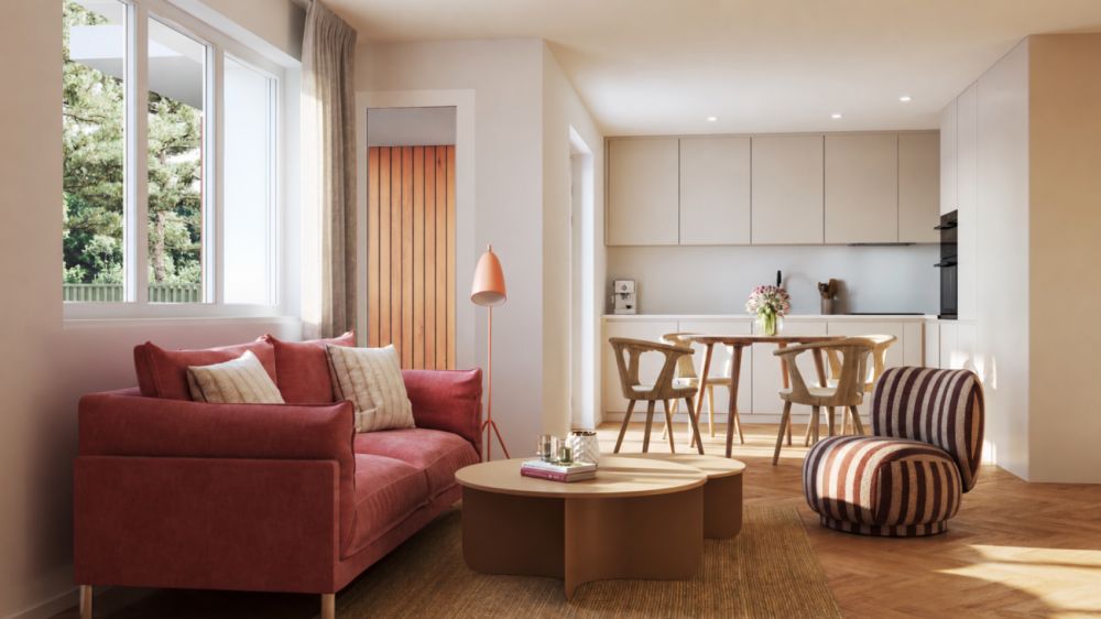 Gartenwohnung mit grossem Sitzplatz im beliebten Kreis 3 -  Bild 1