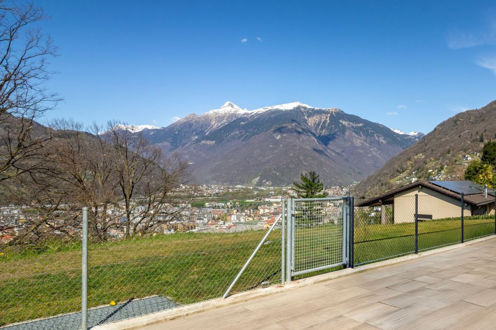 Residenz Artore - Wohnen mit Blick auf die Burgen von Bellinzona - Terrazza e vista