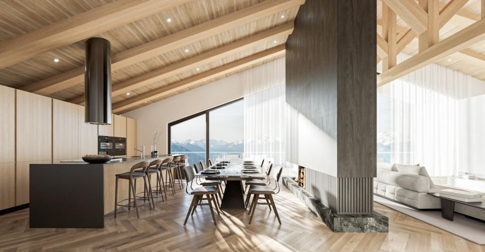 Appartement de 4.5 pièces au rez-de-chaussée - lot 46 TOPAZE à Crans-Montana - Appartement 4.5 pièces - image - 1