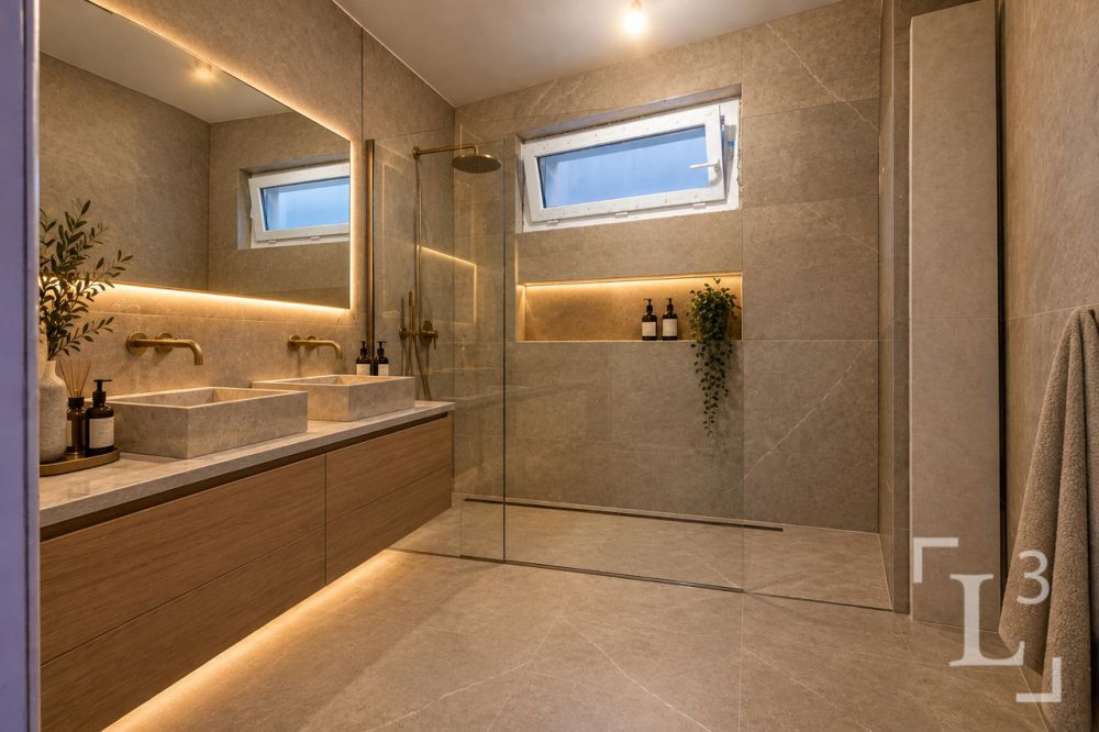 Rare! Villa neuve avec vue spectaculaire sur le lac - Salle de bain (Chambre 3)