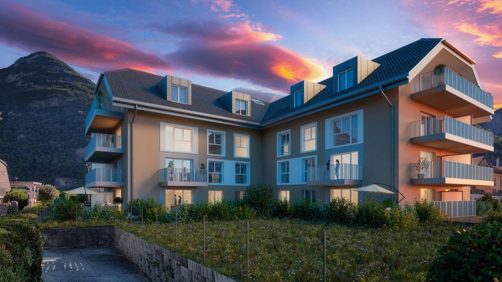 Appartement de 3,5 pièces dans une nouvelle résidence. -  Bild 5