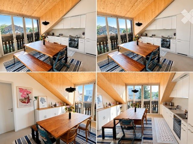 Moderne 4.5-Zimmer-Dachwohnung mit Weitblick -  Bild 1