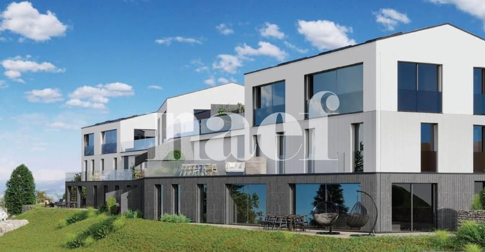 Appartement-Villa de 5.5 pièces avec vue imprenable à vendre à Sorens - Appartement 5.5 pièces - image - 1