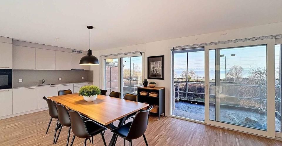 Élégant 3.5 pièces neuf avec deux espaces extérieurs - Appartement 3.5 pièces - image - 1