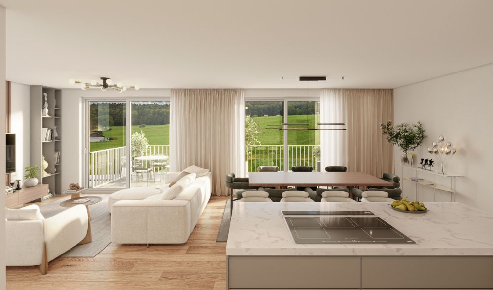 Praz Melley Ependes - Pièce de vie