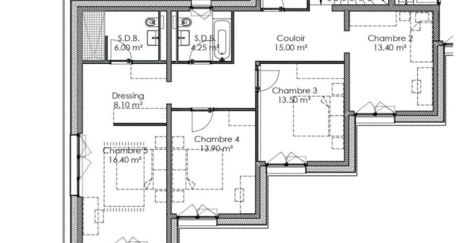 LE LOGIS - Villa "A" - Villa mitoyenne neuve de 6.5 pièces - Maison contiguë 6.5 pièces - image - 7