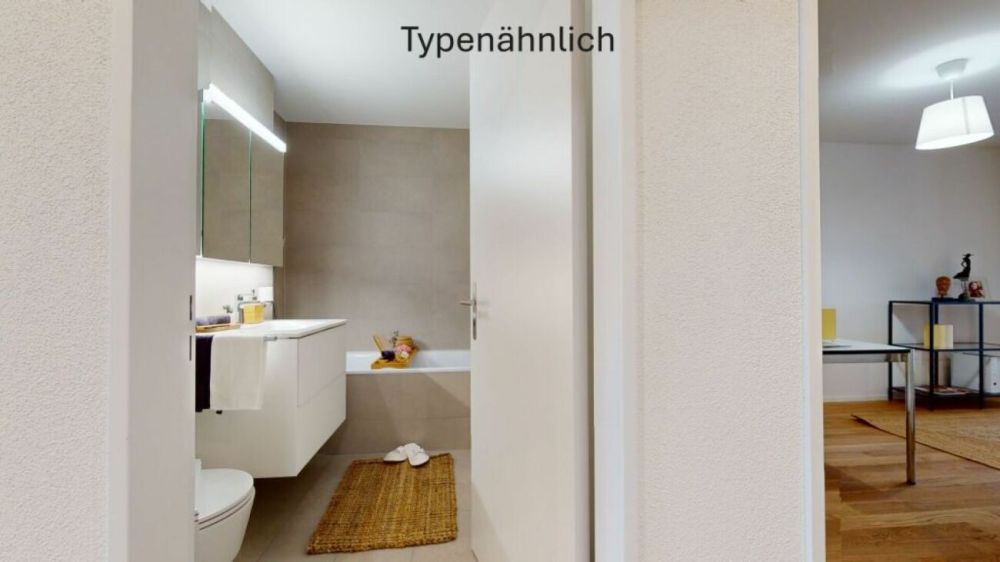 Erstbezug: Moderne 3.5 Zimmer Neubauwohnung mit Loggia -  Bild 6