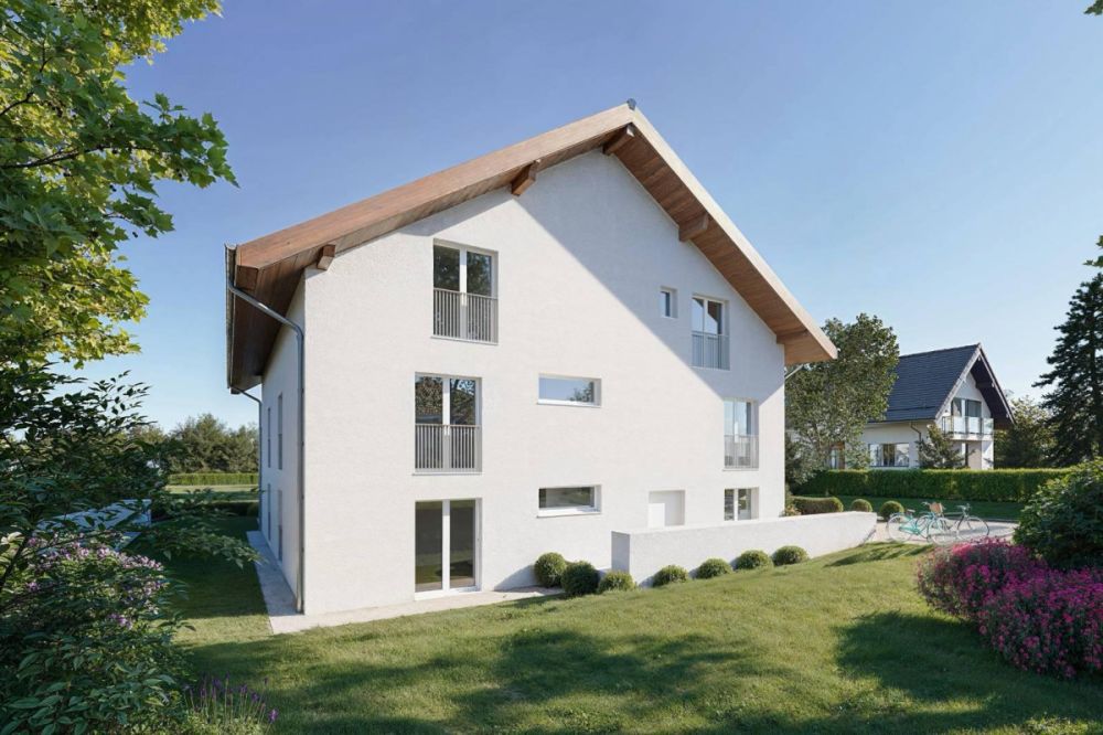Luxusgipfel, Blick auf die Alpen für dieses 3,5-Zimmer-Attikapartment -  Bild 3