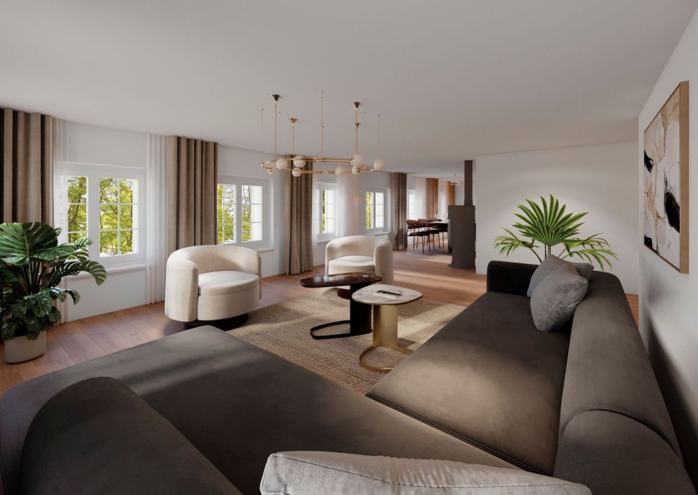 Grosszügige 4.5-Zimmer-Wohnung mit Balkon (OG Rest.) - Image 2