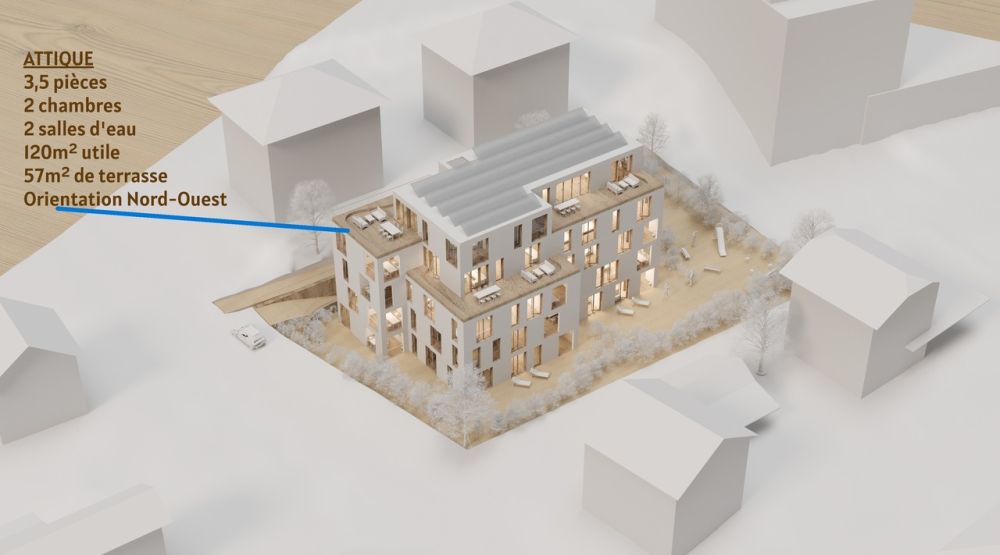 DERNIER ATTIQUE-PRILLY VUE DU CIEL-120m²-PRIX ATTRACTIF - Bild 8