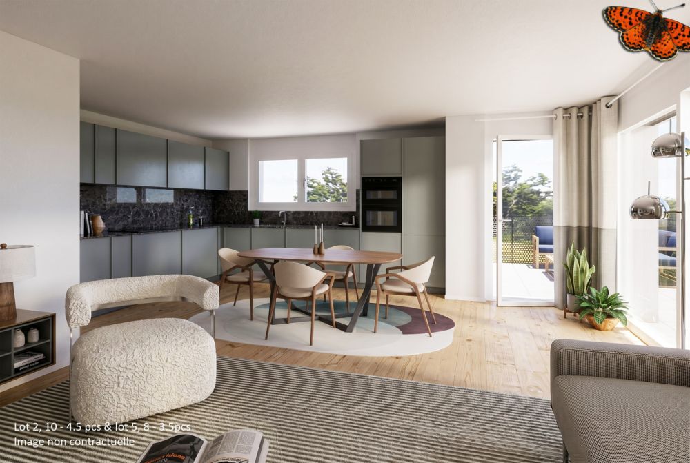 Magnifique appartement de 3.5 pces avec terrasse de plus de 22m2 -  Bild 4