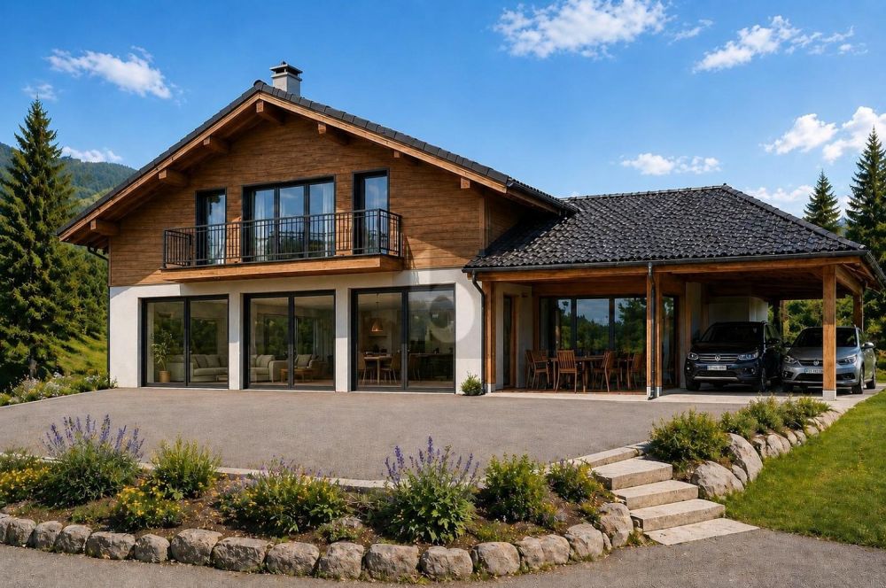 CHALET DARCHITECTE NEUF - EMPLACEMENT PRIVILÉGIÉ -  Bild 1