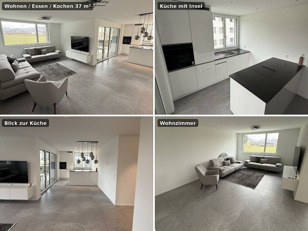 Neubau 3.5 Zimmer mit Bergsicht in Turbenthal  -  Bild 2