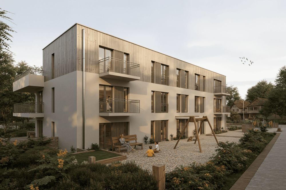 Inovative 4.5-Zimmer-Erdgeschosswohung in der Naturoase Rohrbach - Bild 9