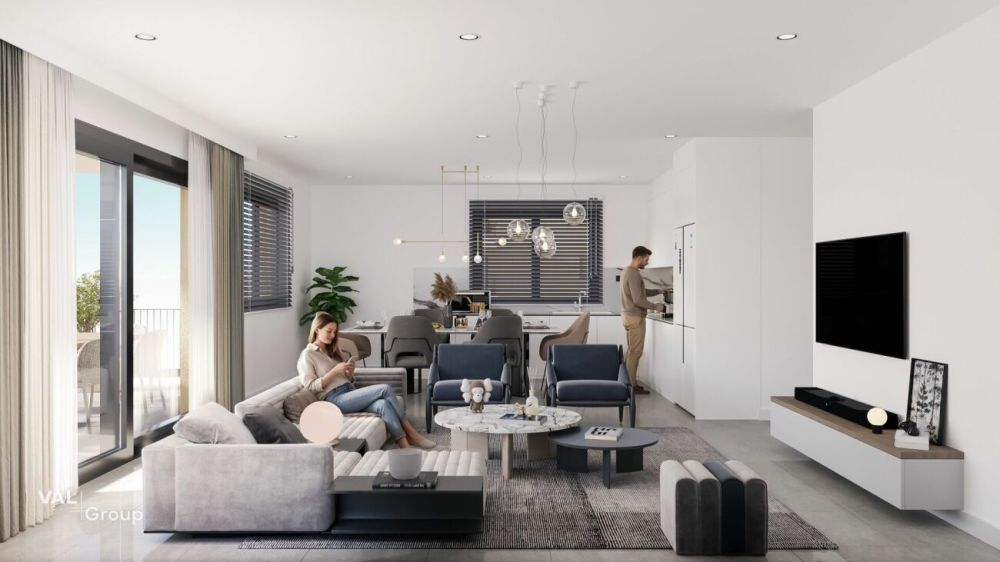 Komfortable 3.5-Zimmer-Neubauwohnung mit viel Tageslicht -  Bild 1