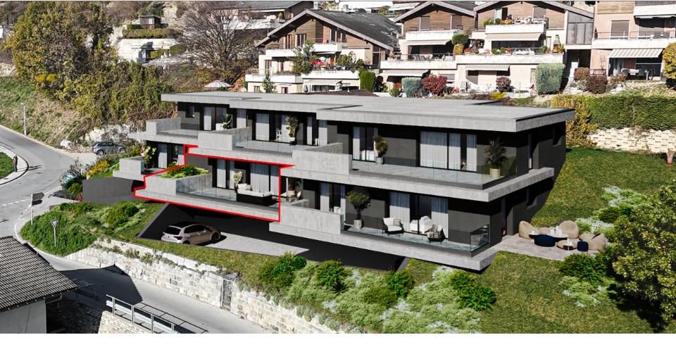 appartement en terrasse à vendre à Savièse - Appartement 3.5 pièces - image - 12
