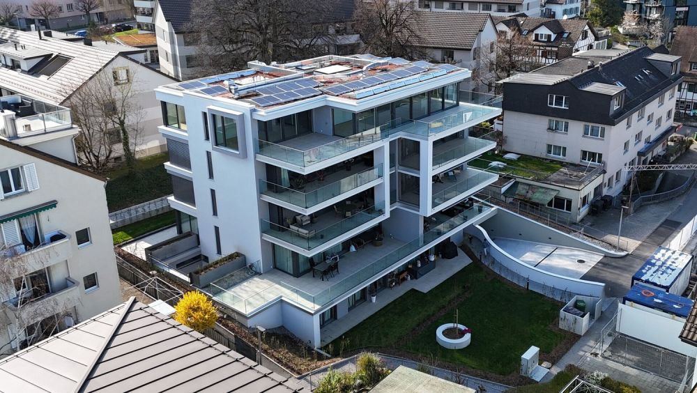 Attraktive 4.5-Zimmer-Wohnung mit Seeblick im "Lake Ville" Thalwil - Aussenansicht