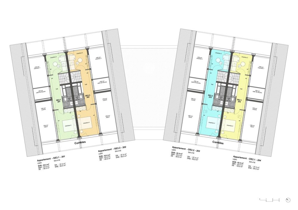Vercorin - Echères 203 - duplex 4.5 pièces traversant - Plaquette de vente mise à jour_Combles