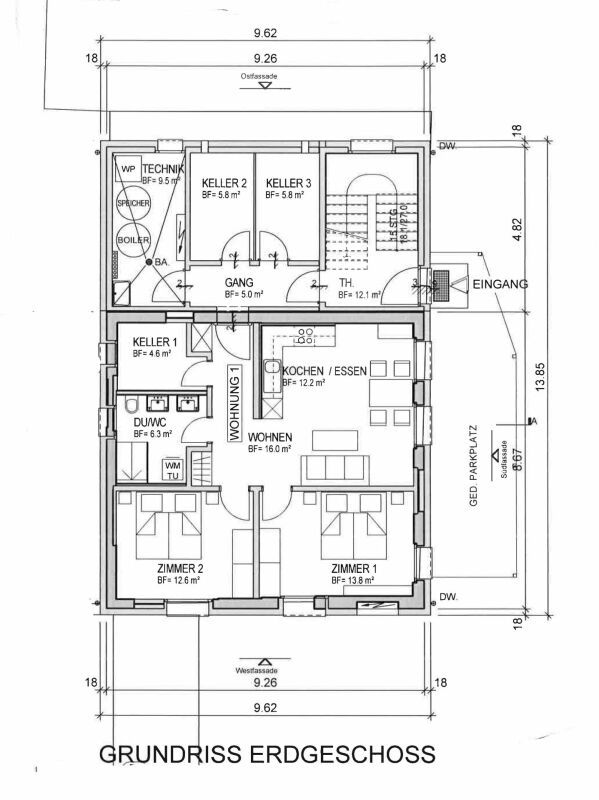 Kernsanierte 4½ Zi.-Ferienwohnungen mit Balkon -  Bild 7