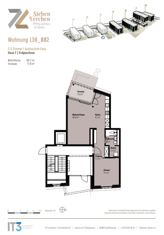 2.5-Zimmer Neubauwohnung in der Überbauung «7 Lerchen» - Ihr modernes Zuhause in Kloten -  Bild 8
