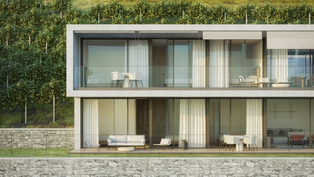 Residenze Tendro - Appartamenti esclusivi con giardino e vista lago a Tenero-Contra (TI) - Bild 2