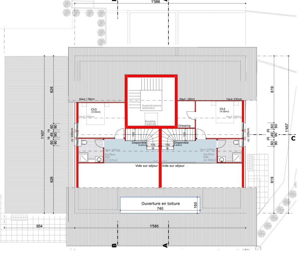 Nouvelle promotion PPE à Denges, 4.5 pièces duplex/combles avec balcon et vue Alpes - Bild 5
