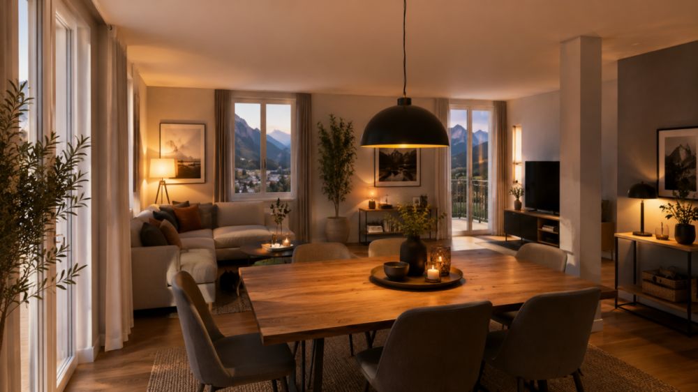 4.5-Zimmer Ferienwohnung Nr. 17 im Neubau-Mehrfamilienhaus Schönbühl 360° in Wilderswil -  Bild 10